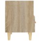 vidaXL Κομοδίνο Sonoma Δρυς 40 x 35 x 47 εκ.