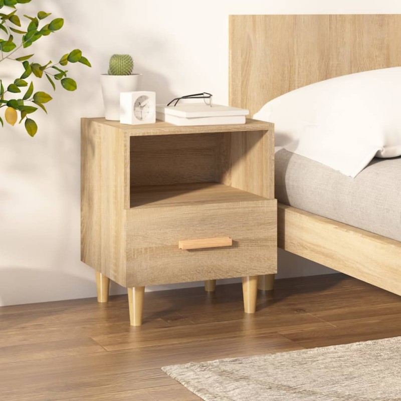 vidaXL Κομοδίνο Sonoma Δρυς 40 x 35 x 47 εκ.