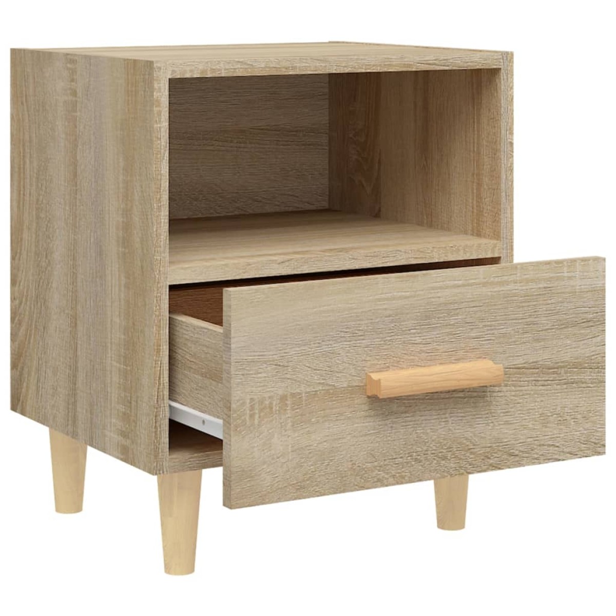 vidaXL Κομοδίνα 2 τεμ. Sonoma Δρυς 40 x 35 x 47 εκ.