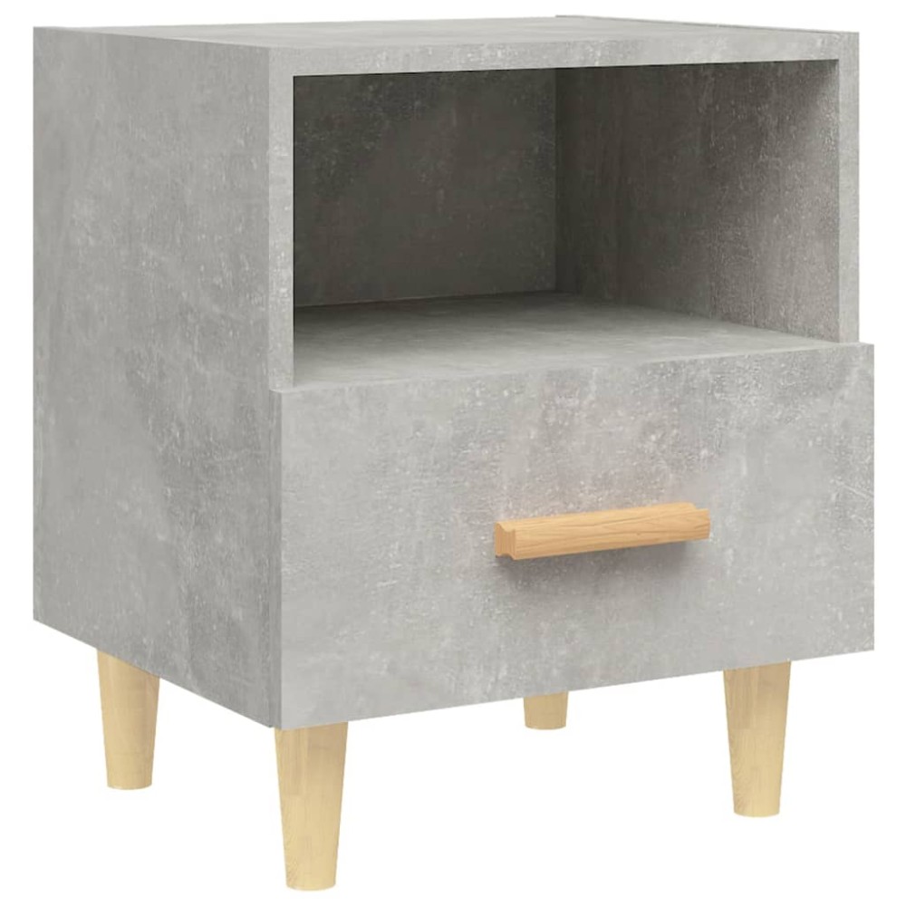 vidaXL Κομοδίνο Γκρι Σκυροδέματος 40 x 35 x 47 εκ.
