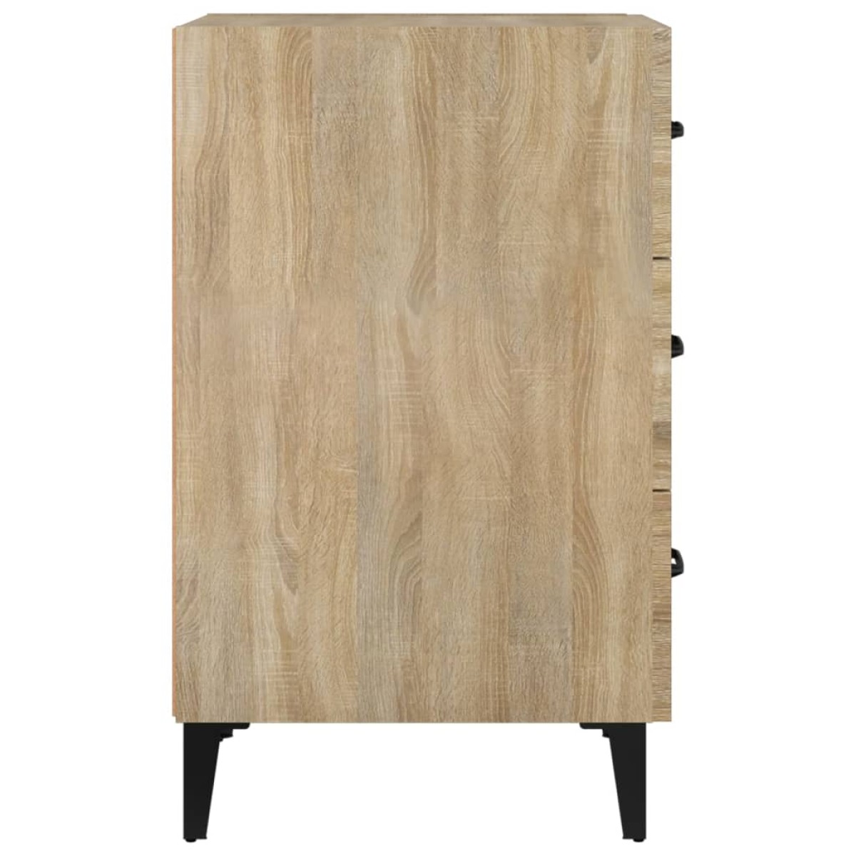 vidaXL Κομοδίνο Sonoma Δρυς 40 x 40 x 66 εκ. από Επεξεργασμένο Ξύλο