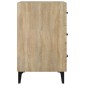 vidaXL Κομοδίνο Sonoma Δρυς 40 x 40 x 66 εκ. από Επεξεργασμένο Ξύλο