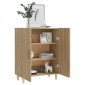 vidaXL Ντουλάπι Sonoma Δρυς 70 x 34 x 90 εκ. από Επεξεργασμένο Ξύλο