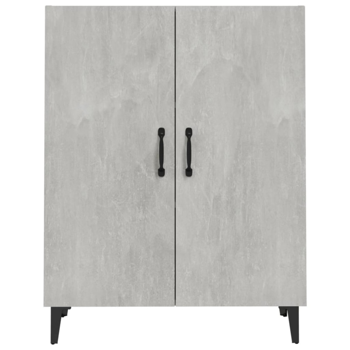 vidaXL Ντουλάπι Γκρι Σκυροδέματος 70 x 34 x 90εκ. Επεξεργασμένο Ξύλο