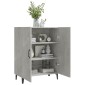 vidaXL Ντουλάπι Γκρι Σκυροδέματος 70 x 34 x 90εκ. Επεξεργασμένο Ξύλο