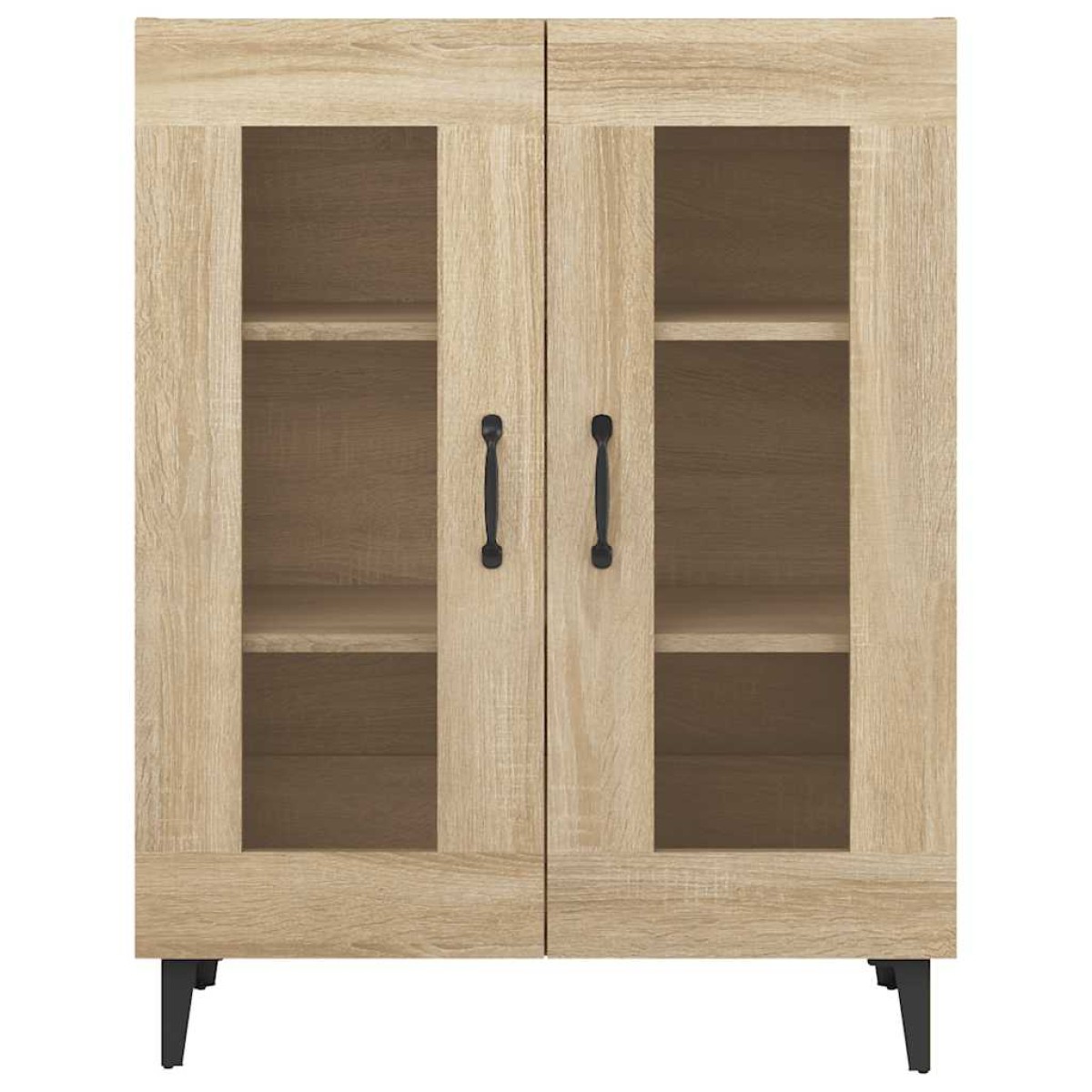vidaXL Ντουλάπι Sonoma Δρυς 69,5 x 34 x 90 εκ. από Επεξεργασμένο Ξύλο