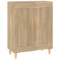 vidaXL Ντουλάπι Sonoma Δρυς 69,5 x 34 x 90 εκ. από Επεξεργασμένο Ξύλο