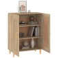 vidaXL Ντουλάπι Sonoma Δρυς 69,5 x 34 x 90 εκ. από Επεξεργασμένο Ξύλο