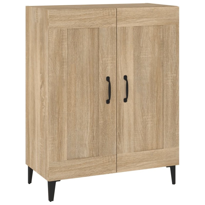 vidaXL Μπουφές Sonoma Δρυς 69,5 x 34 x 90 εκ. από Επεξεργασμένο Ξύλο