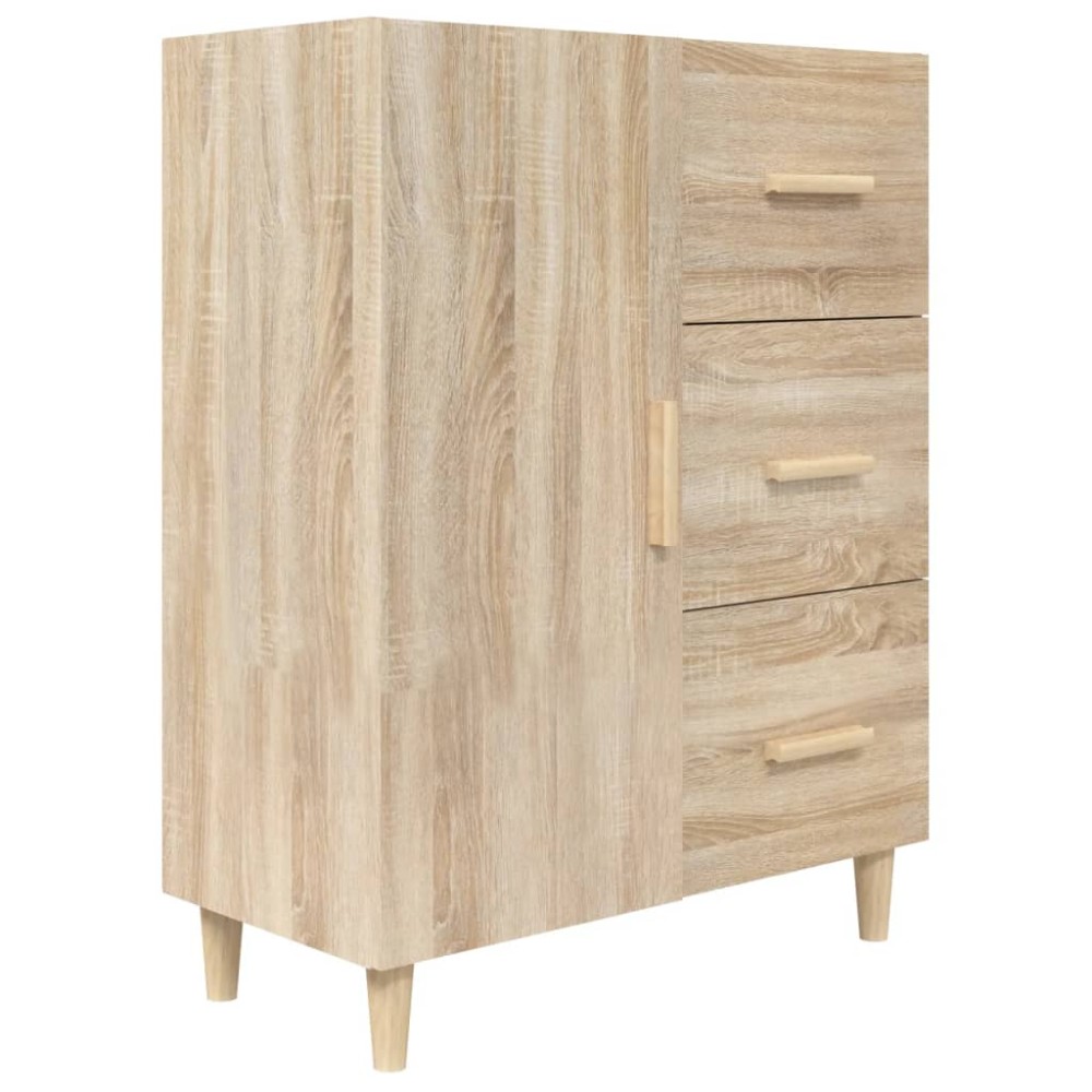 vidaXL Ντουλάπι Sonoma Δρυς 69,5 x 34 x 90 εκ. από Επεξεργασμένο Ξύλο