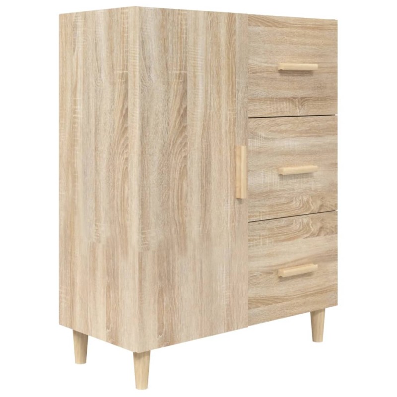 vidaXL Ντουλάπι Sonoma Δρυς 69,5 x 34 x 90 εκ. από Επεξεργασμένο Ξύλο