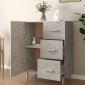 vidaXL Ντουλάπι Γκρι Σκυροδέματος 69,5x34x90 εκ. Επεξεργασμένο Ξύλο