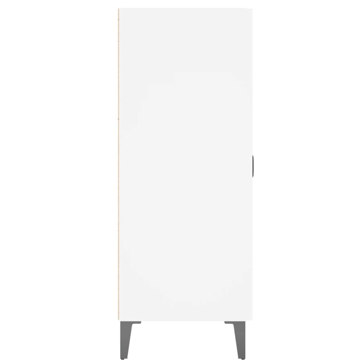 vidaXL Ντουλάπι Λευκό 69,5 x 34 x 90 εκ. από Επεξεργασμένο Ξύλο