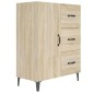 vidaXL Ντουλάπι Sonoma Δρυς 69,5 x 34 x 90 εκ. από Επεξεργασμένο Ξύλο