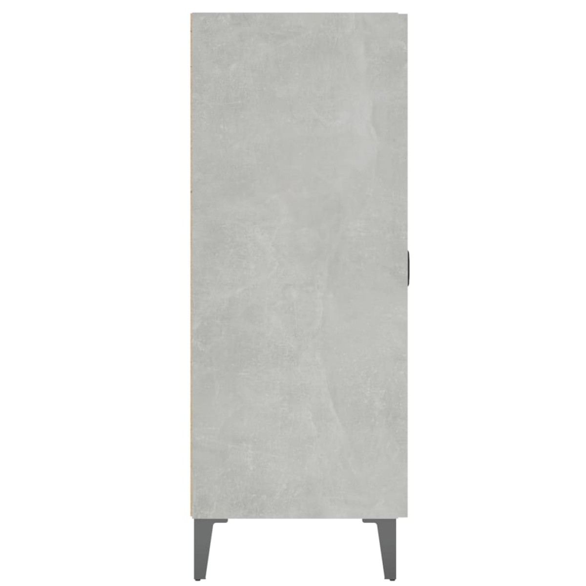vidaXL Ντουλάπι Γκρι Σκυροδέματος 69,5x34x90 εκ. Επεξεργασμένο Ξύλο