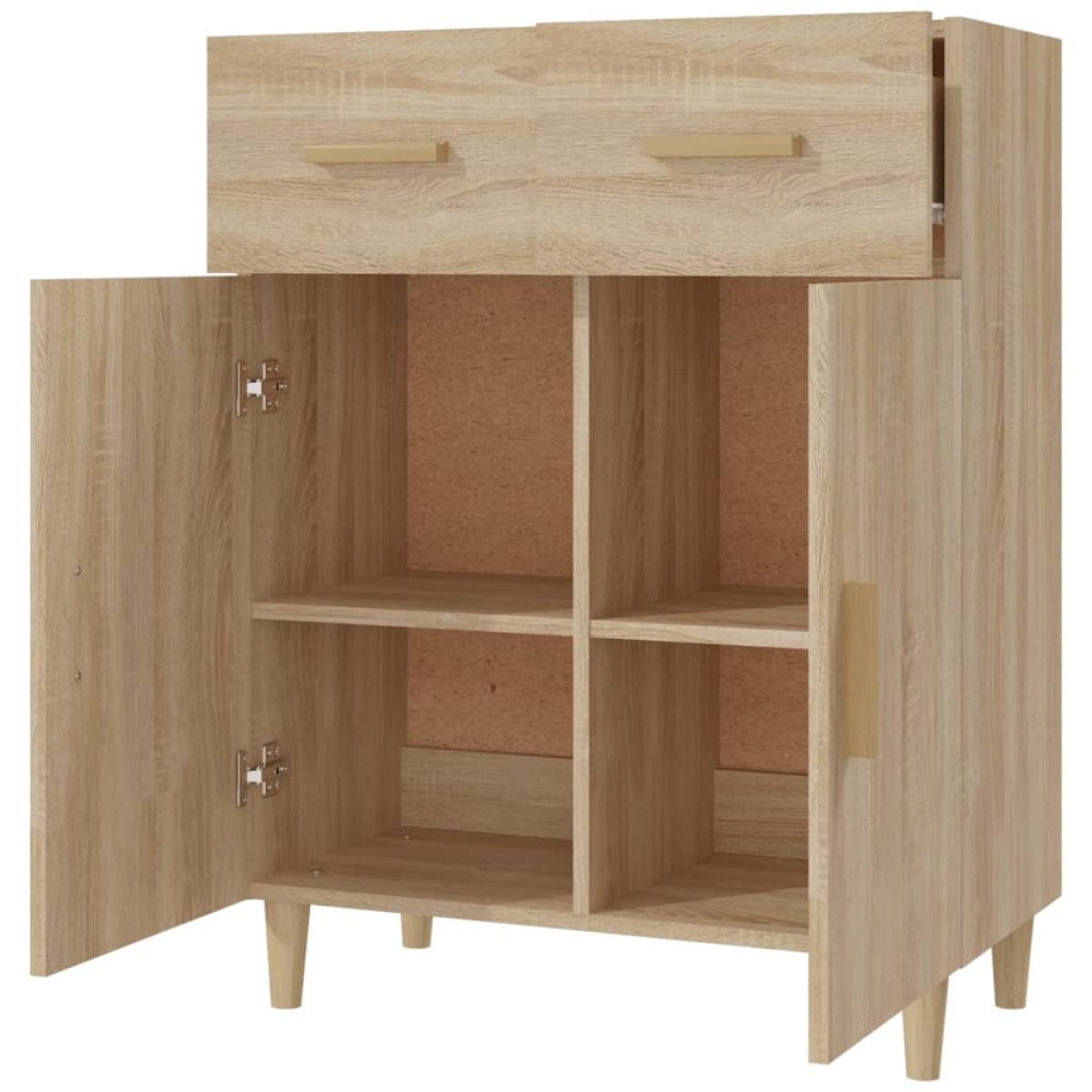 vidaXL Μπουφές Sonoma Δρυς 69,5 x 34 x 89 εκ. από Επεξεργασμένο Ξύλο