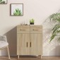vidaXL Μπουφές Sonoma Δρυς 69,5 x 34 x 89 εκ. από Επεξεργασμένο Ξύλο