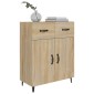 vidaXL Ντουλάπι Sonoma Δρυς 69,5 x 34 x 90 εκ. από Επεξεργασμένο Ξύλο