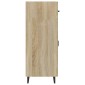 vidaXL Ντουλάπι Sonoma Δρυς 69,5 x 34 x 90 εκ. από Επεξεργασμένο Ξύλο