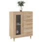 vidaXL Ντουλάπι Sonoma Δρυς 69,5 x 34 x 90 εκ. από Επεξεργασμένο Ξύλο