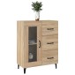 vidaXL Ντουλάπι Sonoma Δρυς 69,5 x 34 x 90 εκ. από Επεξεργασμένο Ξύλο