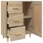 vidaXL Ντουλάπι Sonoma Δρυς 69,5 x 34 x 90 εκ. από Επεξεργασμένο Ξύλο