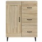 vidaXL Ντουλάπι Sonoma Δρυς 69,5 x 34 x 90 εκ. από Επεξεργασμένο Ξύλο