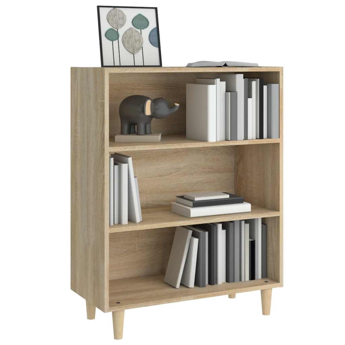 vidaXL Ντουλάπι Sonoma Δρυς 69,5x32,5x90 εκ. από Επεξεργασμένο Ξύλο