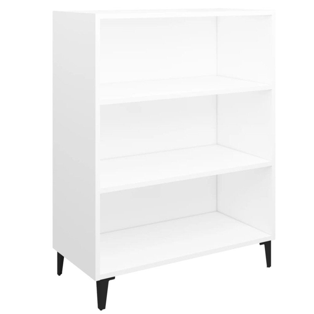 vidaXL Ντουλάπι Λευκό 69,5 x 32,5 x 90 εκ. από Επεξεργασμένο Ξύλο