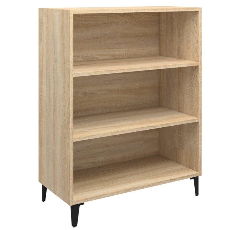 vidaXL Ντουλάπι Sonoma Δρυς 69,5x32,5x90 εκ. από Επεξεργασμένο Ξύλο