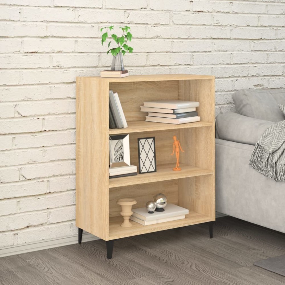 vidaXL Ντουλάπι Sonoma Δρυς 69,5x32,5x90 εκ. από Επεξεργασμένο Ξύλο