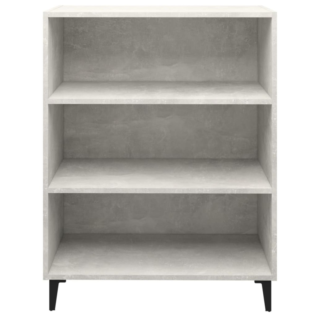 vidaXL Ντουλάπι Γκρι Σκυροδέματος 69,5x32,5x90 εκ. Επεξεργασμένο Ξύλο