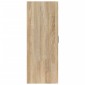 vidaXL Ντουλάπι Κρεμαστό Sonoma Δρυς 69,5x34x90 εκ. Επεξεργασμένο Ξύλο