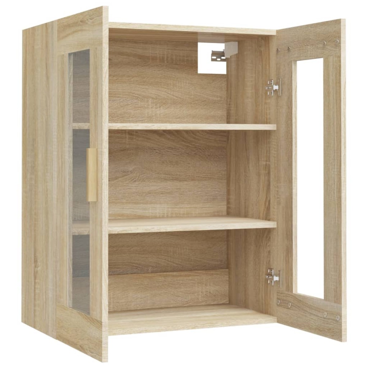 vidaXL Κρεμαστό Ντουλάπι Τοίχου Sonoma Δρυς 69,5x34x90 εκ Επεξ. Ξύλο