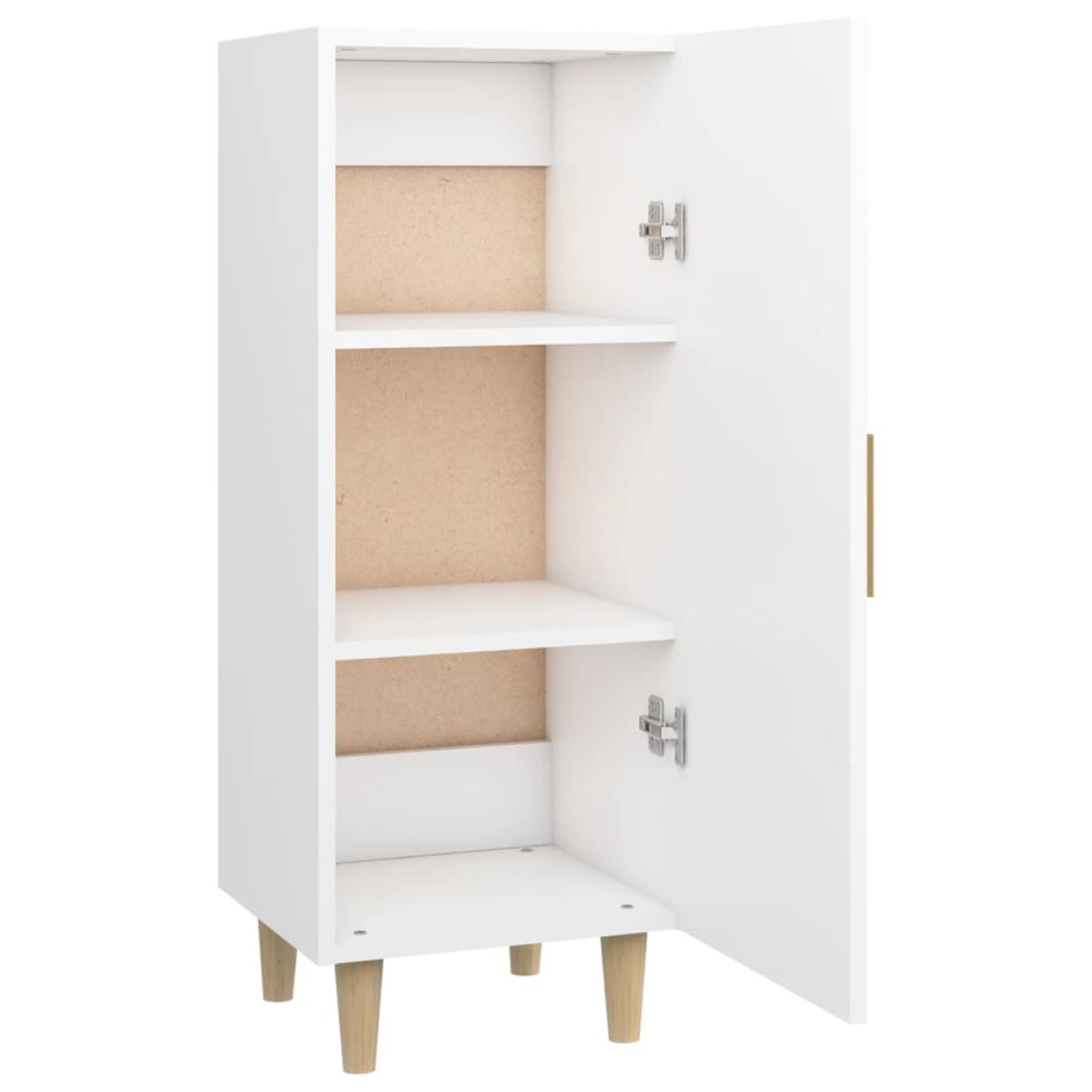 vidaXL Ντουλάπι Λευκό 34,5 x 34 x 90 εκ. από Επεξεργασμένο Ξύλο
