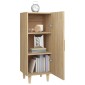 vidaXL Ντουλάπι Sonoma Δρυς 34,5x34x90 εκ. από Επεξεργασμένο Ξύλο
