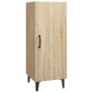 vidaXL Ντουλάπι Sonoma Δρυς 34,5x34x90 εκ. από Επεξεργασμένο Ξύλο