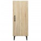 vidaXL Ντουλάπι Sonoma Δρυς 34,5x34x90 εκ. από Επεξεργασμένο Ξύλο