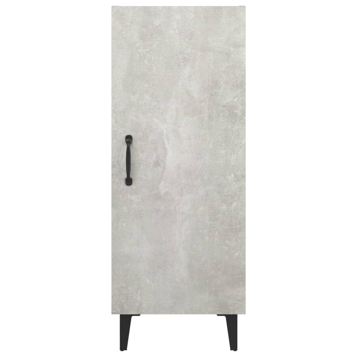 vidaXL Ντουλάπι Γκρι Σκυροδέματος 34,5x34x90 εκ. Επεξεργασμένο Ξύλο