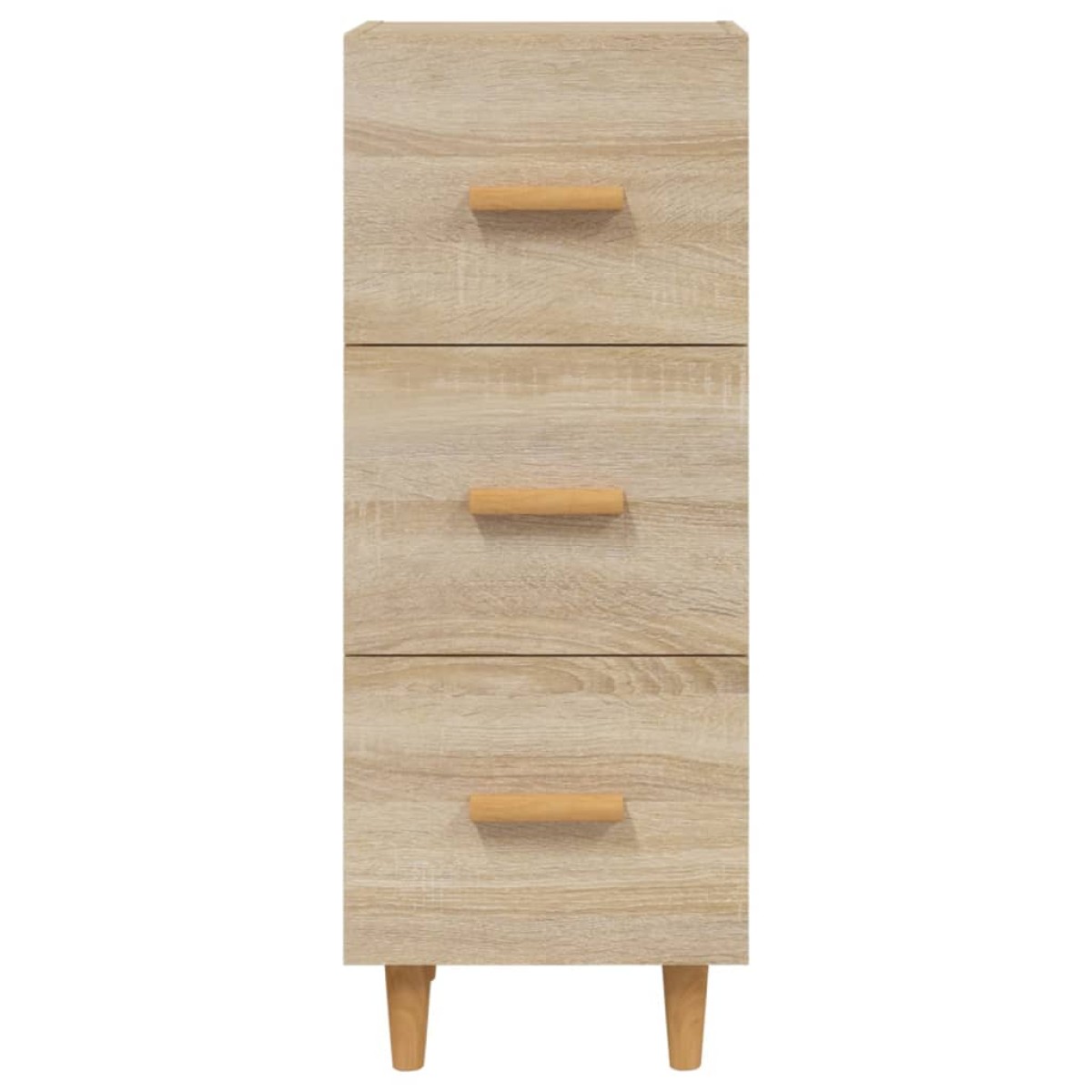 vidaXL Ντουλάπι Sonoma Δρυς 34,5x34x90 εκ. από Επεξεργασμένο Ξύλο