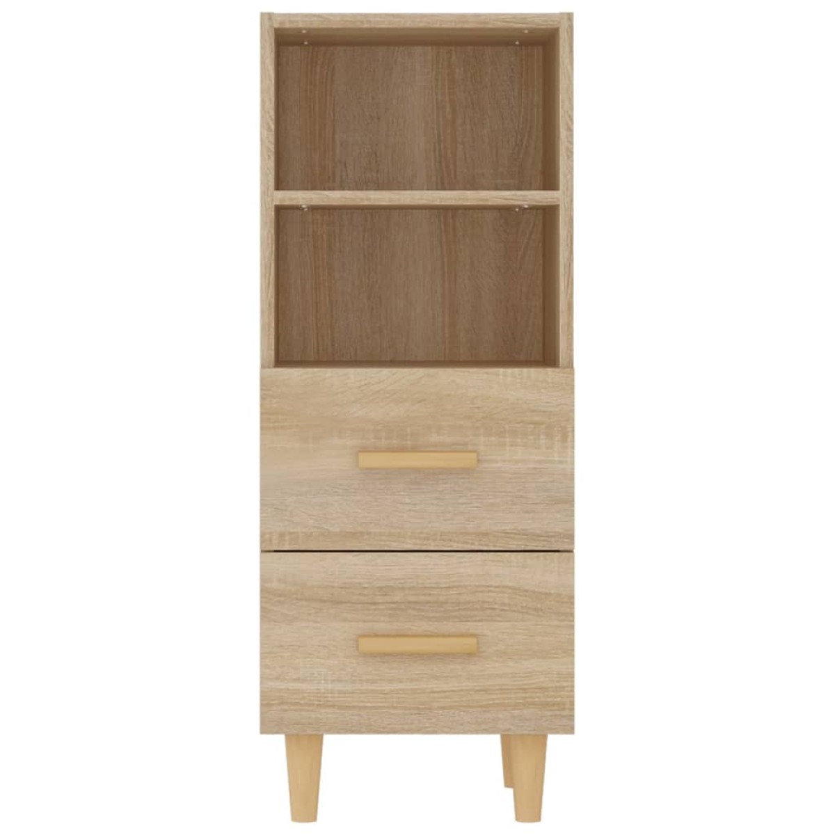 vidaXL Ντουλάπι Sonoma Δρυς 34,5x34x90 εκ. από Επεξεργασμένο Ξύλο