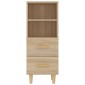 vidaXL Ντουλάπι Sonoma Δρυς 34,5x34x90 εκ. από Επεξεργασμένο Ξύλο