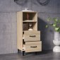 vidaXL Ντουλάπι Sonoma Δρυς 34,5x34x90 εκ. από Επεξεργασμένο Ξύλο
