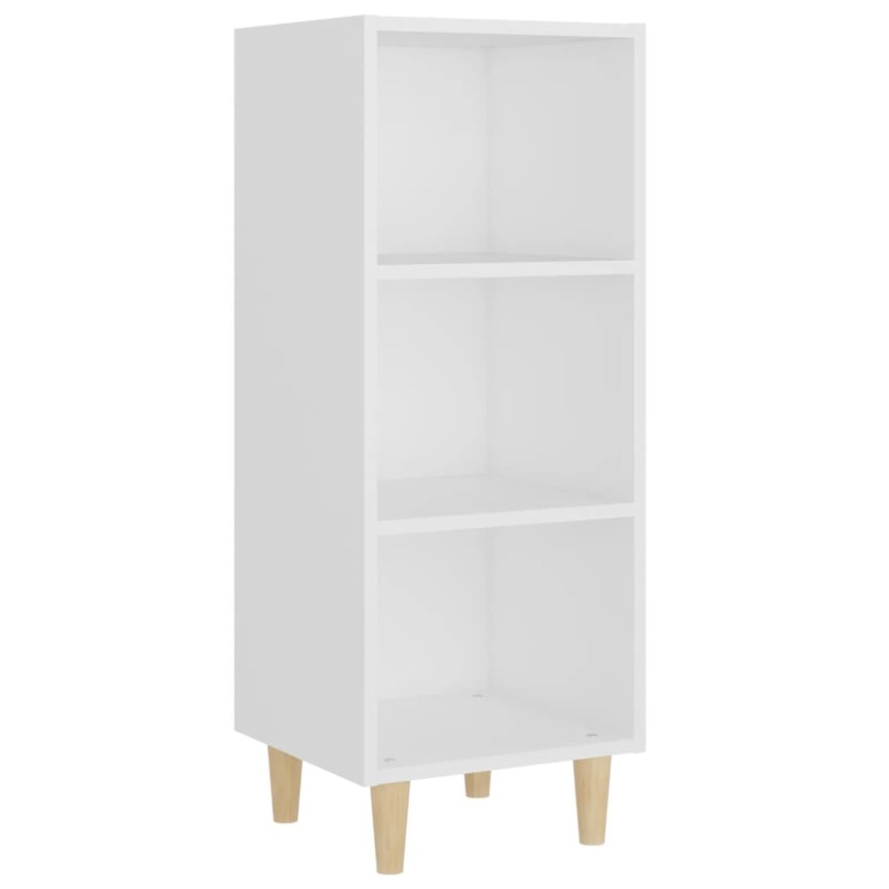vidaXL Ντουλάπι Λευκό 34,5x32,5x90 εκ. από Επεξεργασμένο Ξύλο