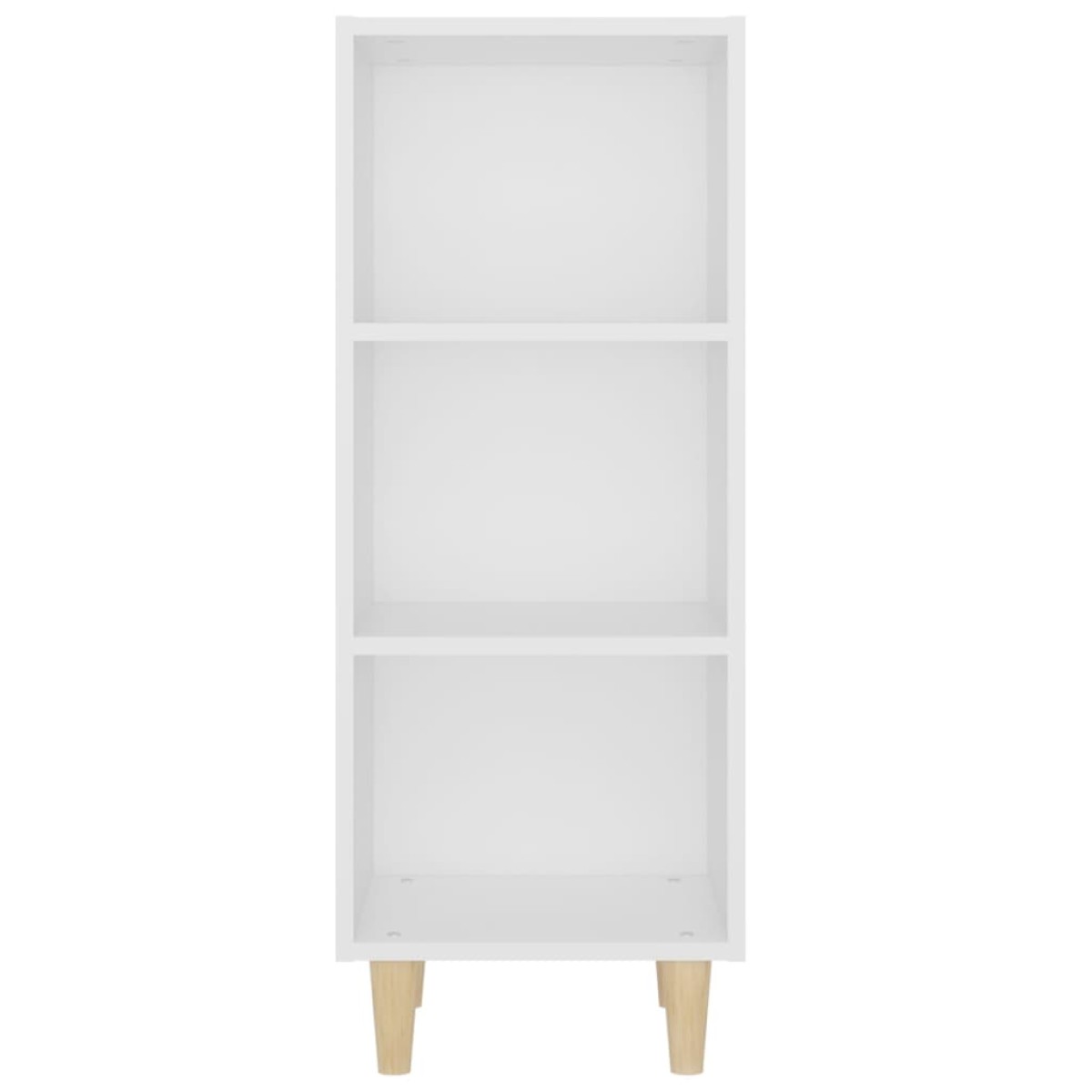 vidaXL Ντουλάπι Λευκό 34,5x32,5x90 εκ. από Επεξεργασμένο Ξύλο