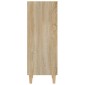 vidaXL Ντουλάπι Sonoma Δρυς 34,5x32,5x90 εκ. από Επεξεργασμένο Ξύλο