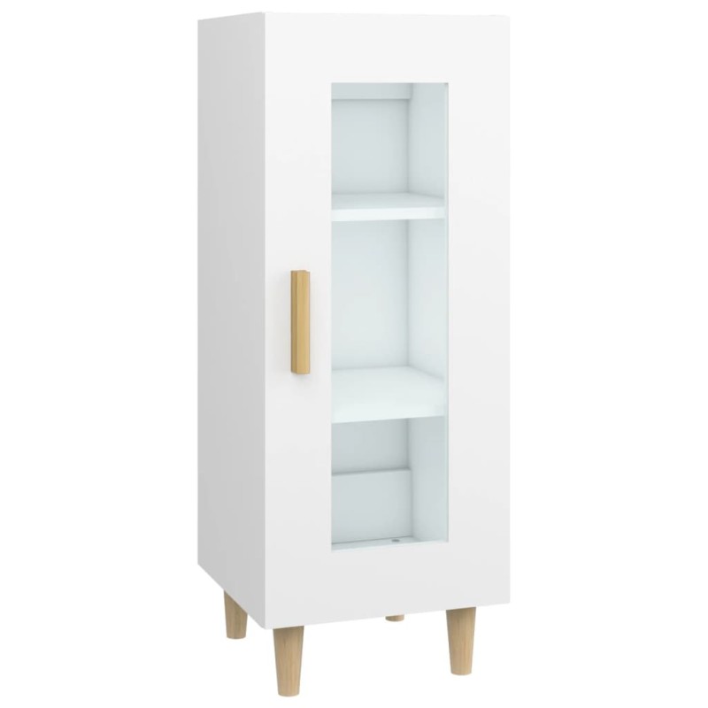 vidaXL Ντουλάπι Λευκό 34,5 x 34 x 90 εκ. από Επεξεργασμένο Ξύλο