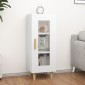 vidaXL Ντουλάπι Λευκό 34,5 x 34 x 90 εκ. από Επεξεργασμένο Ξύλο