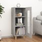 vidaXL Ντουλάπι Γκρι Σκυροδέματος 34,5x34x90 εκ. Επεξεργασμένο Ξύλο