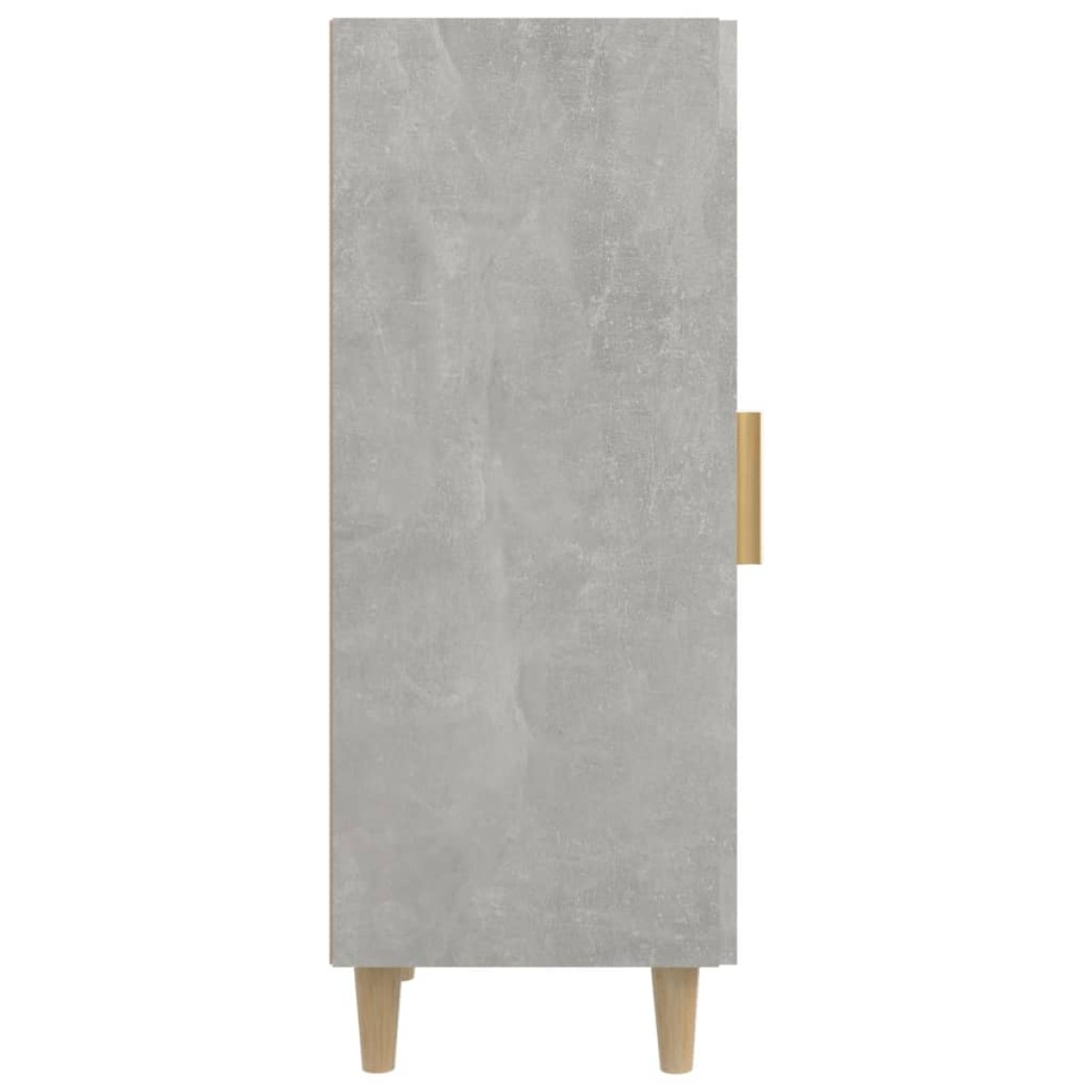 vidaXL Ντουλάπι Γκρι Σκυροδέματος 34,5x34x90 εκ. Επεξεργασμένο Ξύλο